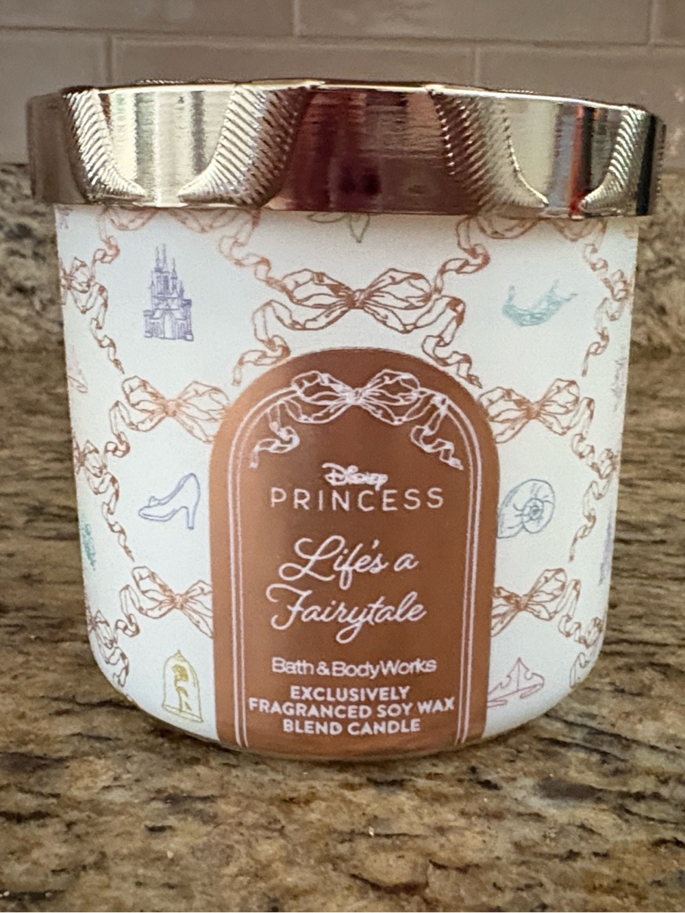 Bath & Body Works Princess Life's a Fairytale 3-wick Candle